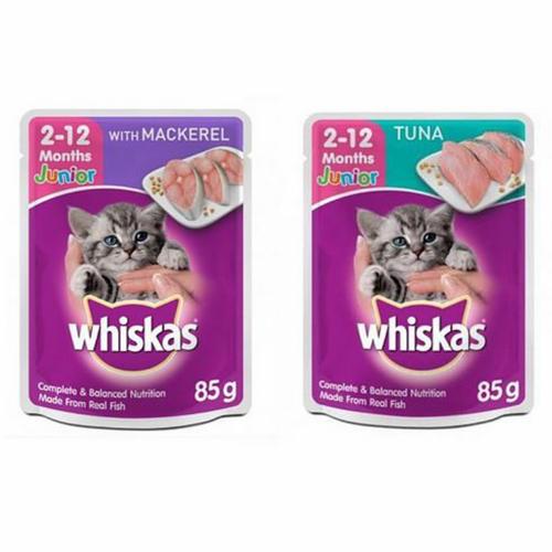 whiskas pouch junior