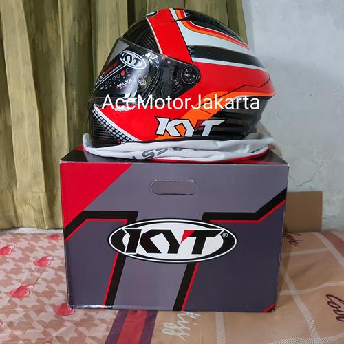 Jual KYT NX Race Carbon Replica Pirro 