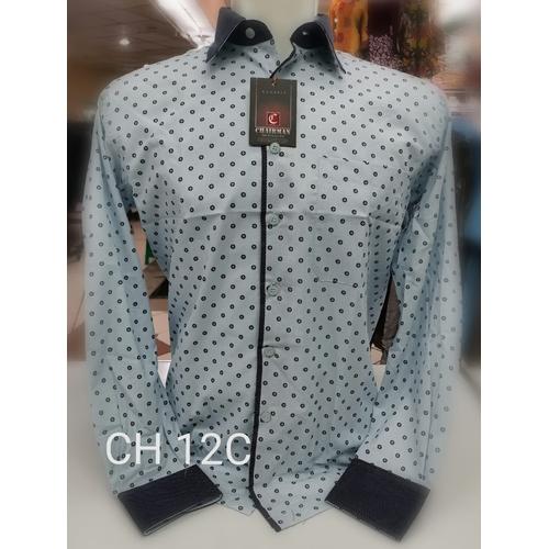 Gambar Kemeja Motif Kombinasi - Chairman - CH12C - M dari Alif Fashion ID Kab. Lamongan Tokopedia