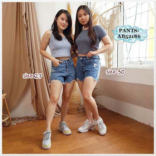 Jual AB52186 Celana Pendek Denim Short 