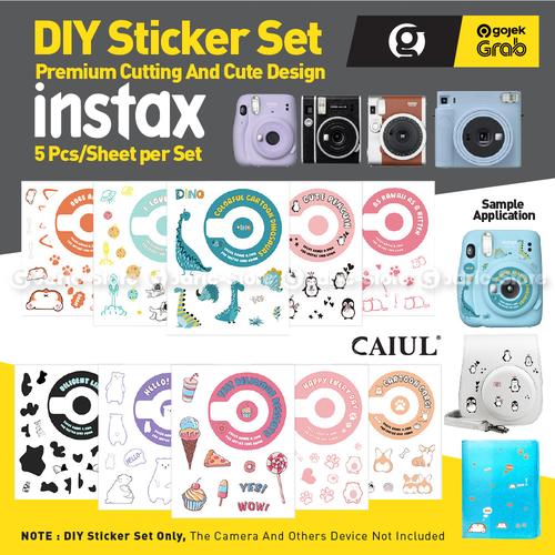 Gambar DIY Cute Animal Series Sticker Body for Fujifilm Instax Mini 11 Stiker - SPACE ANIMAL dari G-Rex Jakarta Barat Tokopedia