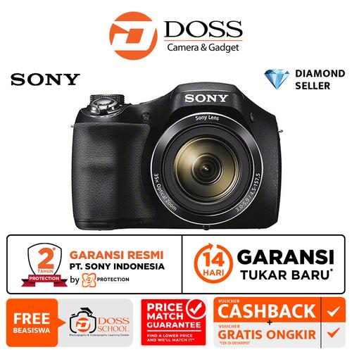Jual Sony Cybershot DSCH300 Digital Camera (Black) Jakarta Selatan DOSS Tokopedia