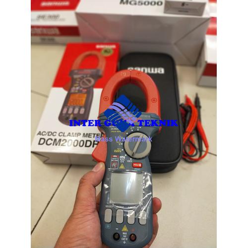 Jual Sanwa tang ampere / Clamp meter DCM2000DR original Jakarta Barat