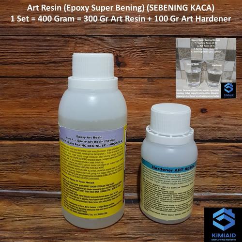 Jual Art Resin - 400 Gr - Epoxy Resin Bening - Resin Lycal Bening ...