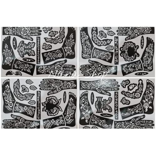 Stiker Cetakan Henna Tangan Bukalapak Com Inkuiri Com