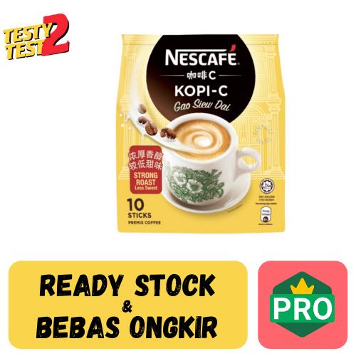 Jual Nescafe Instant Singapore Kopi KopiC Gao Siew Dai 15 x 26g Kota
