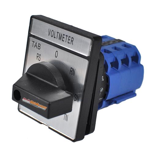 Promo Selector Switch Volt Meter / Voltmeter TAB CA10A007 Kualitas