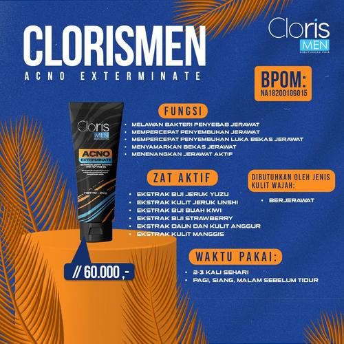 Foto Produk CLORISMEN ACNO GELL SOLUSI AMPUH TUNTASKAN JERAWAT dari Aura Skincares Official Shop