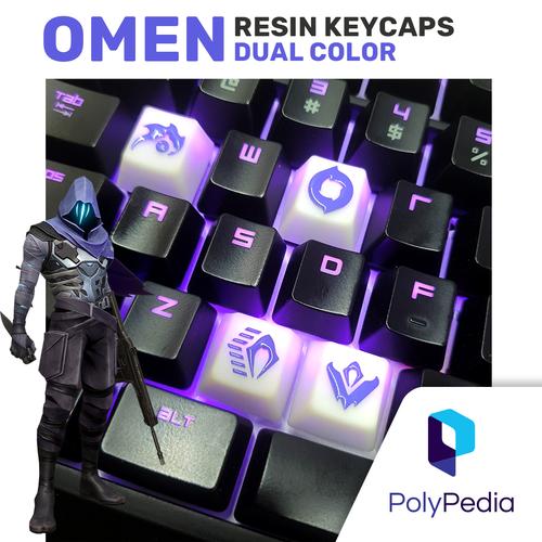 Jual Valorant Omen Resin Keycaps Dual Color - Kab. Tangerang ...