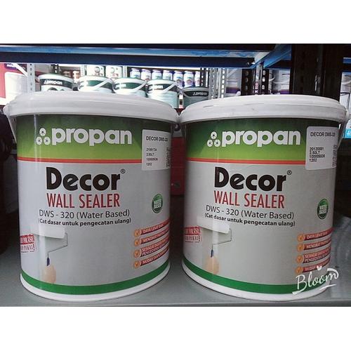 Jual CAT DASAR TEMBOK PROPAN DECOR WALL SEALER DWS 320 WB 2.5 Ltr