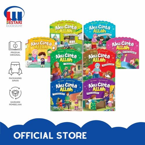 Foto Produk Seri Aku Cinta Allah - Penerbit Zikrul Hakim Bestari - Terima kasih A dari Bestari Book Store