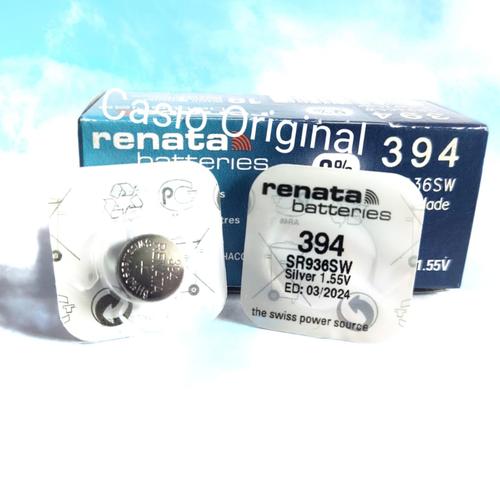 Gambar Baterai Jam Tangan Renata 394 936 SR936 SR936SW Original Battery dari Casio Original Jakarta Pusat Tokopedia