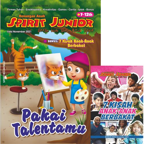 Foto Produk Renungan Harian Anak Spirit Junior 2021 Terbaru - November 2021 dari Spirit Bookfield