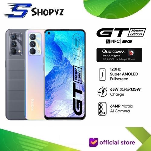Gambar REALME GT MASTER EDITION - 5G - NFC - 8GB 256GB 8/256 - GARANSI RESMI - Voyager Grey dari Shopyz ID Jakarta Timur Tokopedia