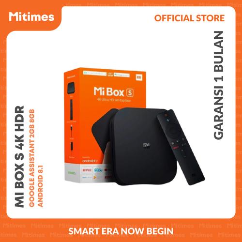 Promo Mi Box S 4K HDR Android TV Google Assistant 2GB 8GB Android 8.1 -  Jakarta Timur - MI.STORE | Tokopedia