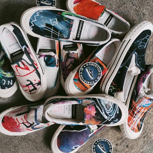 Jual Sepatu Compass x Jason Ranti - Artwork 6, 42 - Kab. Bantul ...