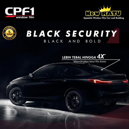Gambar kaca film cpf1 black security dengan 2 perlindungan ganda dari new ratu Jakarta Utara Tokopedia