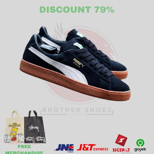 puma brown sole shoes