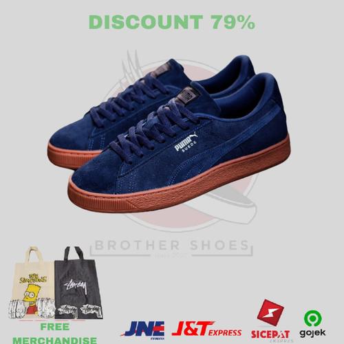 puma brown sole shoes