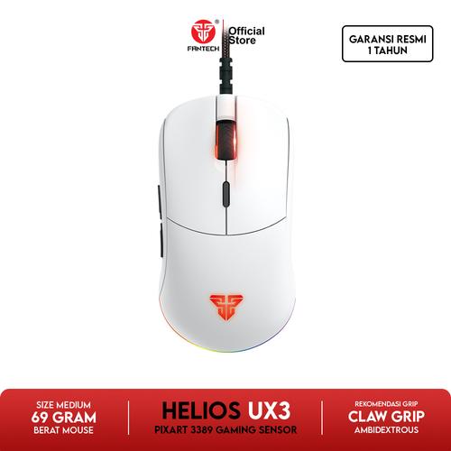 Gambar Fantech HELIOS UX3 Mouse Gaming RGB Pixart 3389 - Merah Muda dari Fantech Official Store Jakarta Barat Tokopedia