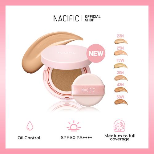 Gambar Nacific Secret Mood Velvet Cushion - 23N Vanilla dari Nacific Official Kota Tangerang Tokopedia