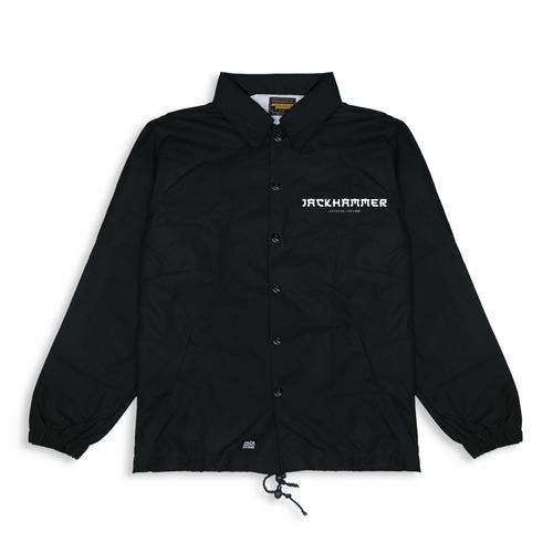 Black Daily Paper Essential Coach Jacket FEAR OF GOD ESSENTIALS