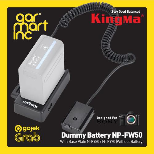 KingMa TC-NP-FW50 Dummy Battery Adaptor NP-FW50 Battery Replacement With Type-C PD/QC Spring Power Adapter Cable For Son | Welcome To The Largest Lighting Studio Equipment Store In Malaysia - View #11