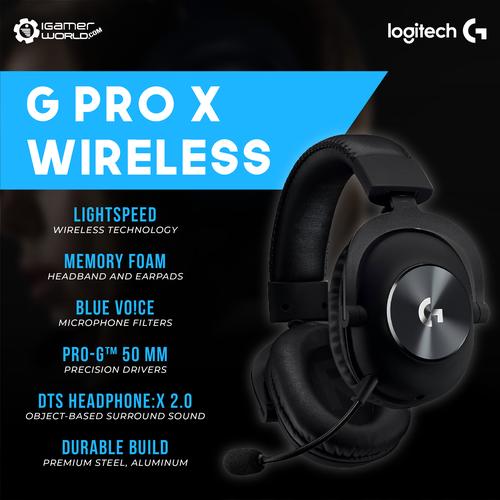 Jual Logitech G Pro X Wireless Lightspeed Blue Voice Gaming Headset - Kota  Surabaya - Igamerworld Store Sby | Tokopedia