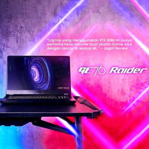 Jual MSI GE76 Raider Super Gaming Desain w/ i9 Gen 11 RTX 3080