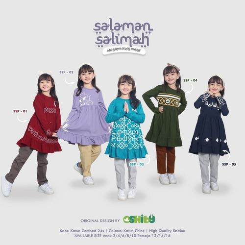 Gambar setelan anak perempuan al fitri oshiby - FP-002, 2 dari Pok Ame Kota Tangerang Selatan Tokopedia