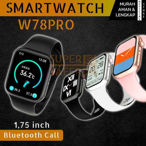 Promo Smartwatch Jam Tangan Fashion Trendy IWO W78 Pro Kekinian Bluetooth -  Hitam - Jakarta Pusat - Super Saffron | Tokopedia