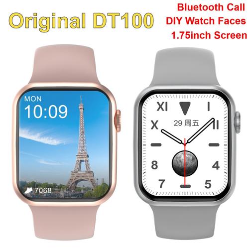 Jual DT100 Plus DT100 Pro IWO Smart Watch 44mm Series 6 Men BT Call 1.75\
