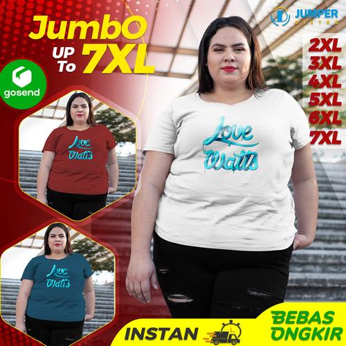 Promo Kaos Oversize Jumbo Wanita Big 