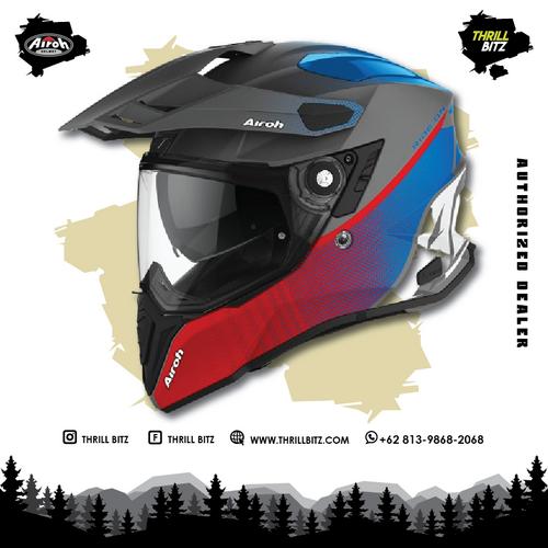 Jual Helm Airoh Commander Helmet - Progress Blue Red Matt Size M - Jakarta  Selatan - Thrill Bitz | Tokopedia