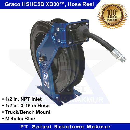 Jual Graco HSHC5B XD30™, Grease Hose Reel 1/2in. X 15m HSHC5B Kab