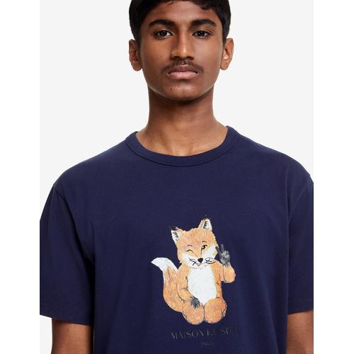 Jual MAISON KITSUNE ALL RIGHT FOX PRINT 