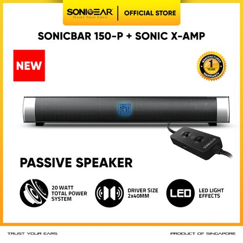 Foto Produk Audiobox Sonicbar 150P soundbar PassiveSpeaker Sistem(Garansi 1Tahun) - No Bluetooth dari Sonicgear Official Store