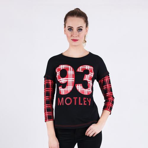 Promo Slim Fit - Ladies T-Shirt - Black 