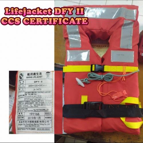 Jual LIFEJACKET DFY II CCS CERTIFICATE / LIFEJACKET CERTIFICATE ...