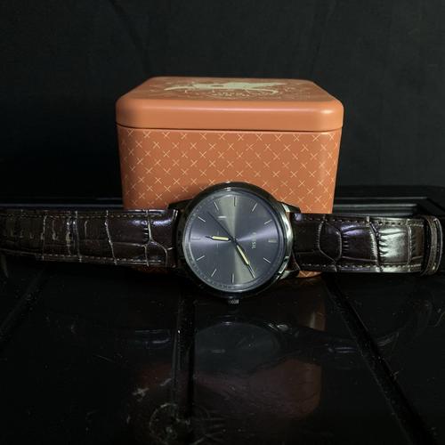 Jam tangan Fossil FS5573 Analog Brown 