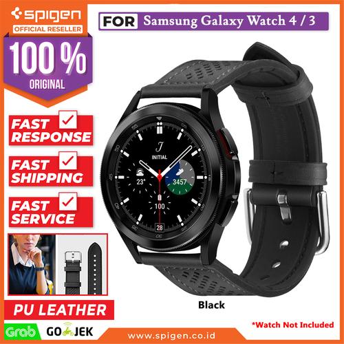 Promo Strap Galaxy Watch 4 / 3 Spigen Retro Fit 20mm Leather Classic Band -  Brown - Jakarta Barat - Spigen Official | Tokopedia