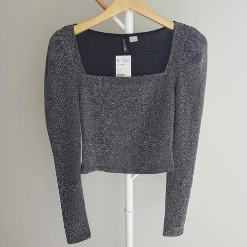 Jual H\u0026M hnm grey purple lilac korean 