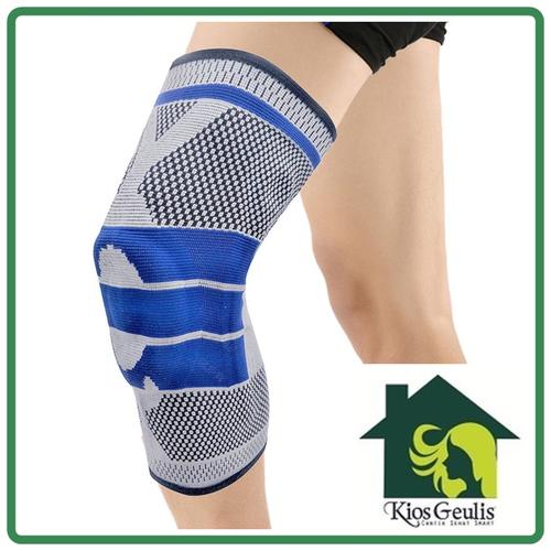 Gambar Knee Support With Spring Gel Pad Deker Penyangga Lutut Decker Olahraga - Abu-abu, L dari KiosGeulis Kota Bandung Tokopedia