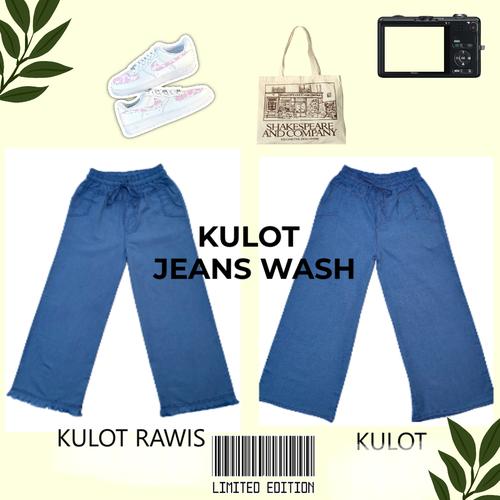 Jual Celana Panjang Wanita KULOT JEANS 