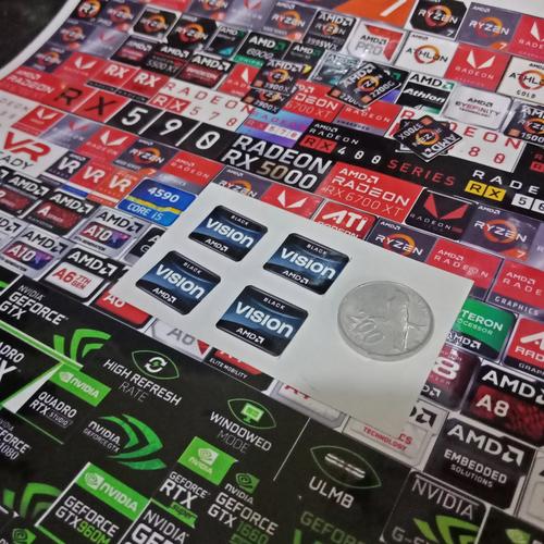 Jual Stiker black vision amd graphics 1,8 x 2 cm - Kota Bekasi ...