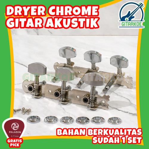 Gambar Dryer Gitar Akustik Tuning Peg / Spare Part Putaran Gitar Akustik dari gitarkoe Kota Tangerang Selatan Tokopedia
