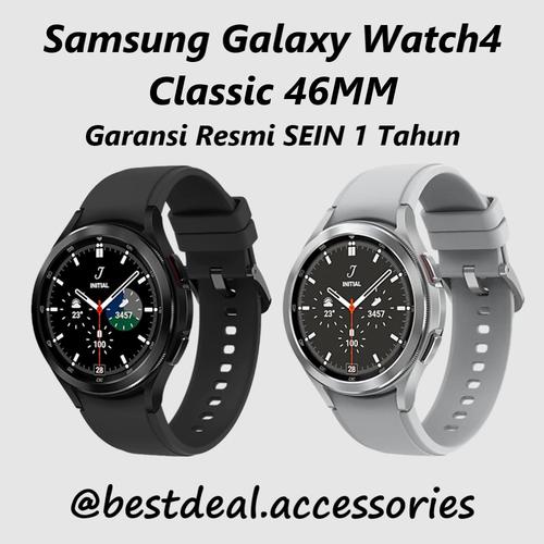 Jual Samsung Galaxy Watch4 / Watch 4 Classic 46MM Smartwatch Resmi SEIN -  Hitam - Jakarta Pusat - bestdeal official | Tokopedia