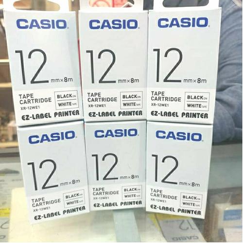 Gambar EZ-Label Printer Casio 12mm Black Ink White dari stardisc Jakarta Pusat Tokopedia
