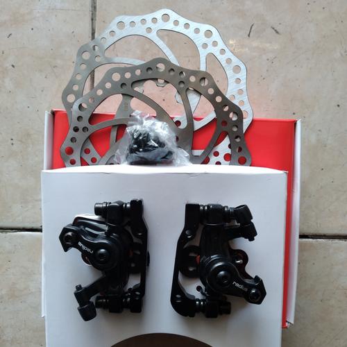 Jual rem discbrake/disc brake/caliper/cakram sepeda mekanik radius BR