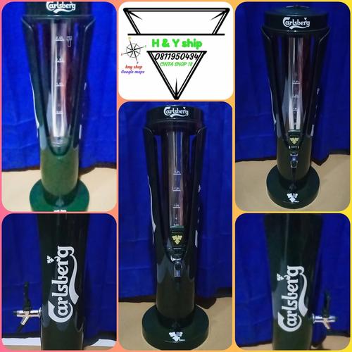 Jual tower beer isi 2 lt/tower murah/beer tower/dispenser air/import